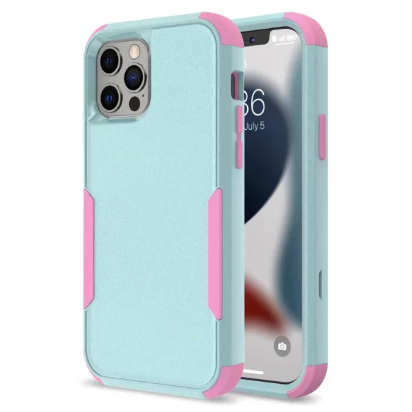 3 Layer Case for iPhone 15 14 13 12 11 Pro Max Mini XR XS Max 8 7 15Plus SE 2020 Luxury Armor Shockproof Soft Bumpers Hard Cover - Image 4