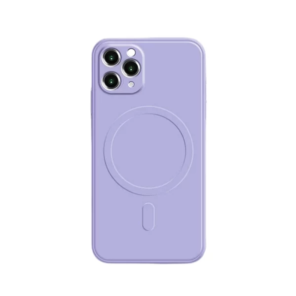 Silicone Origina Case For iPhone 14 13 12 11 15 Pro Max Plus Phone Magnetic Wireless Charging For Magsafe Cover - Image 9