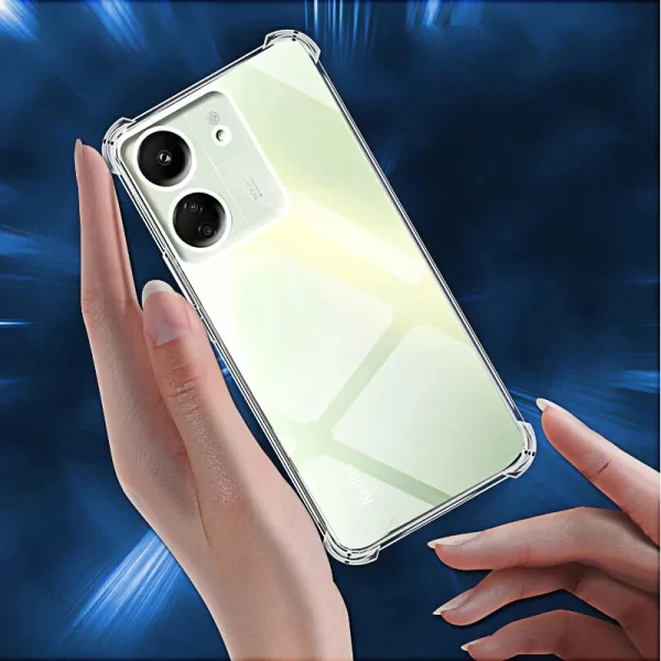 Transparent Phone Case for Redmi 13C 12c 10C 9C Clear Soft Silicone Back Cover for Xiaomi Redmi 12 4G 5G Shell 13 12 10 C A 9 C - Image 4