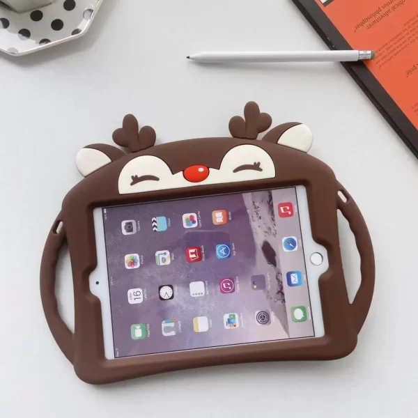 Kickstand Case For iPad Mini 5 4 3 2 1 iPad 9.7 inch Air 1 2 10.2 2019 2020 2021 Soft Silicone Cute Cartoon Cover Kids Lovely