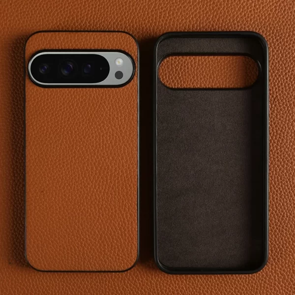 Luxury Pixel 9 Pro Case Business Cowhide Leather Phone Cases For Google pixel8pro 8A 7pro Full Protection Shockproof Back Cover