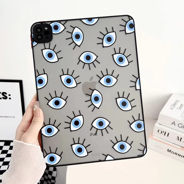 Printed Case For iPad Air 13 M2 Pro 13 M4 2024 A2903 A2898 A2904 A2926 A2925 A3007 PC TPU Protect Cute Funda Cover - Image 4