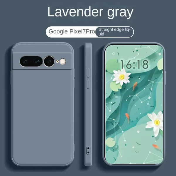 Liquid Silicone Case for Google pixel 7, mobile phone case, soft protective case, for pixel 7Pro 6 5 pro 6A 7A google 4 - Image 6