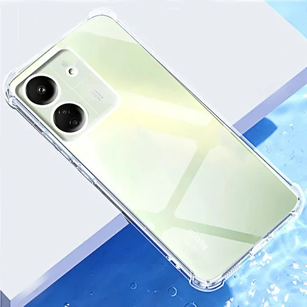 Transparent Phone Case for Redmi 13C 12c 10C 9C Clear Soft Silicone Back Cover for Xiaomi Redmi 12 4G 5G Shell 13 12 10 C A 9 C - Image 6