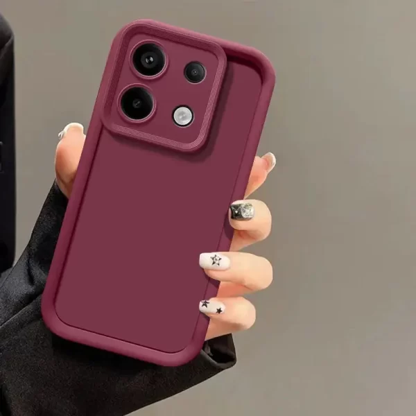 For Xiaomi Redmi Note 13 Pro 4G Case Redmi Note 13 phone Case Redmi Note 13 Pro + 5G Liquid Silicone Lens Shockproof Back Cover - Image 5