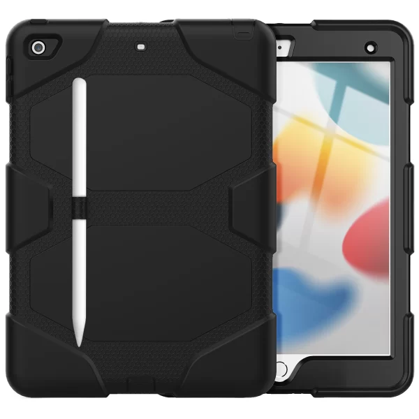 Case With Screen Protector For iPad 10.2 2021 2020 2019 (7th 8th 9th Generation) 3-Layer Protect Stand Cover Shockproof Coque - Image 6