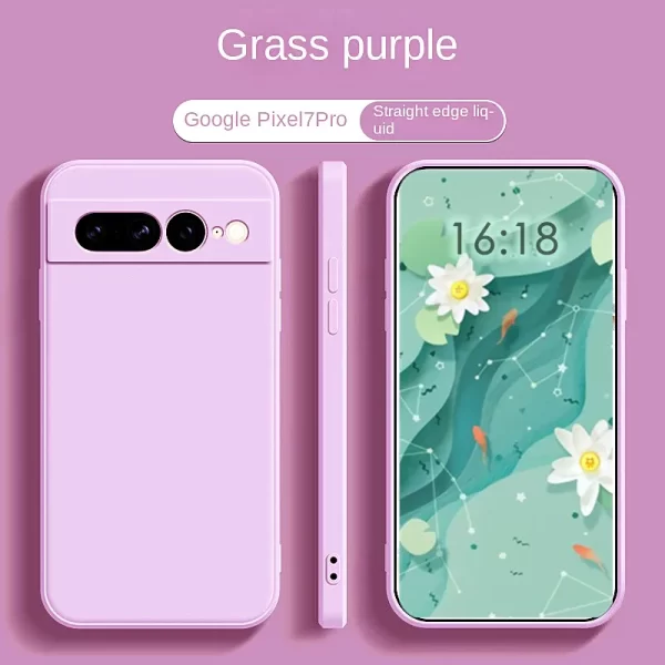 Liquid Silicone Case For Google Pixel 7 Pro For Google Pixel 7a 8Pro 6A 5 4xl Cover Soft TPU Phone case Pixel 8 Pro 6