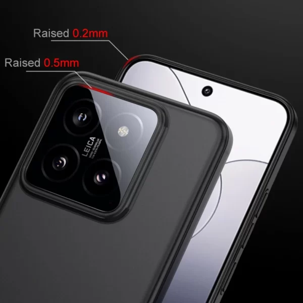 0.3mm Ultra Thin Matte Hard Phone Case For Xiaomi Mi 14 13 Pro Ultra Transparent Back Cover For Xiomi Xiaomi 14 13P Clear Shell - Image 5