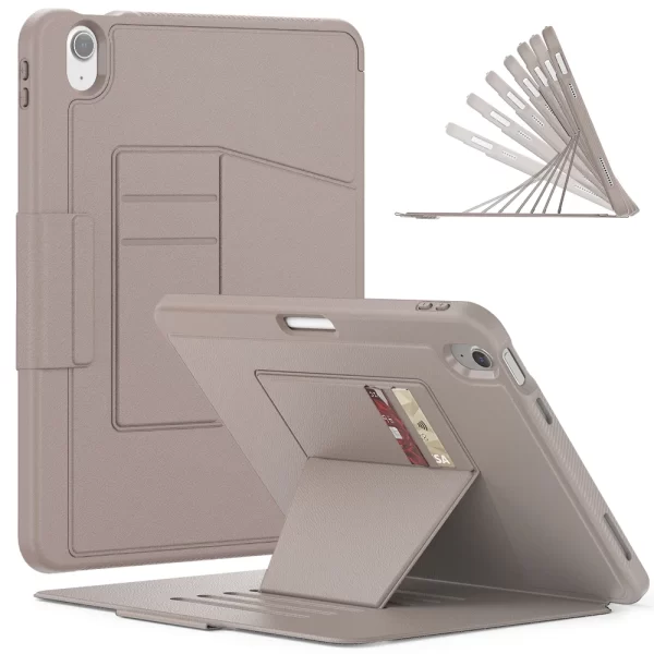 Smart Flip Case For iPad Air Pro 11 2024 Air 4 5 10.9 Pro 11 2018 2020 2021 2022 With Adjustable Kickstand 3-Layer Protect Cover